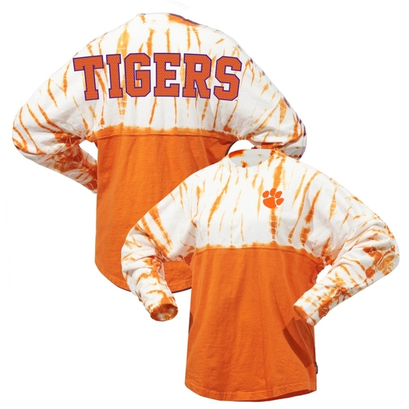 Clemson Tigers Spirit Jersey Long Sleeve Tshirt In Size XXL Unisex NWOT - Picture 1 of 9